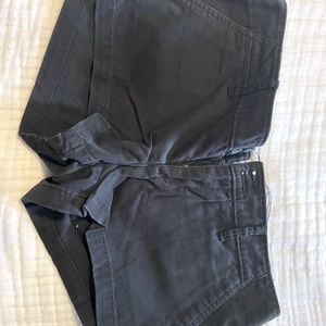 American eagle shorts size 6, very dark gray/black color